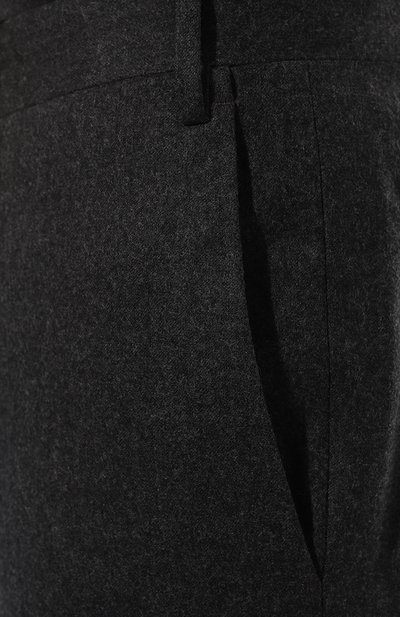 Шерстяные брюки CORNELIANI темно-серого цвета по цене 39700 руб., арт. 925B01-3818111, фото 5 Шерстяные брюки CORNELIANI, арт. 925B01-3818111, фото 5