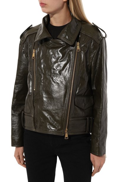 Кожаная куртка DOROTHEE SCHUMACHER, арт. 244002, фото 3