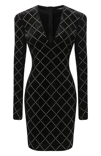 Платье из вискозы BALMAIN, арт. UF16297/J063, фото 1