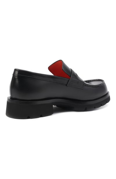 Кожаные пенни-лоферы SANTONI, арт. MCIG17492JM2BPWCN01, фото 5