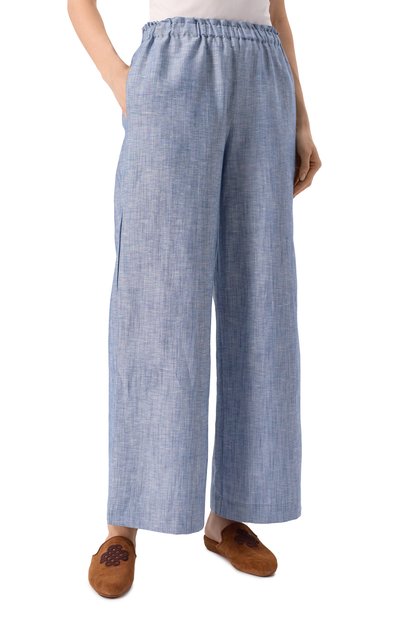 Брюки изо льна и хлопка ZIMMERLI, арт. 4697-17003, фото 3