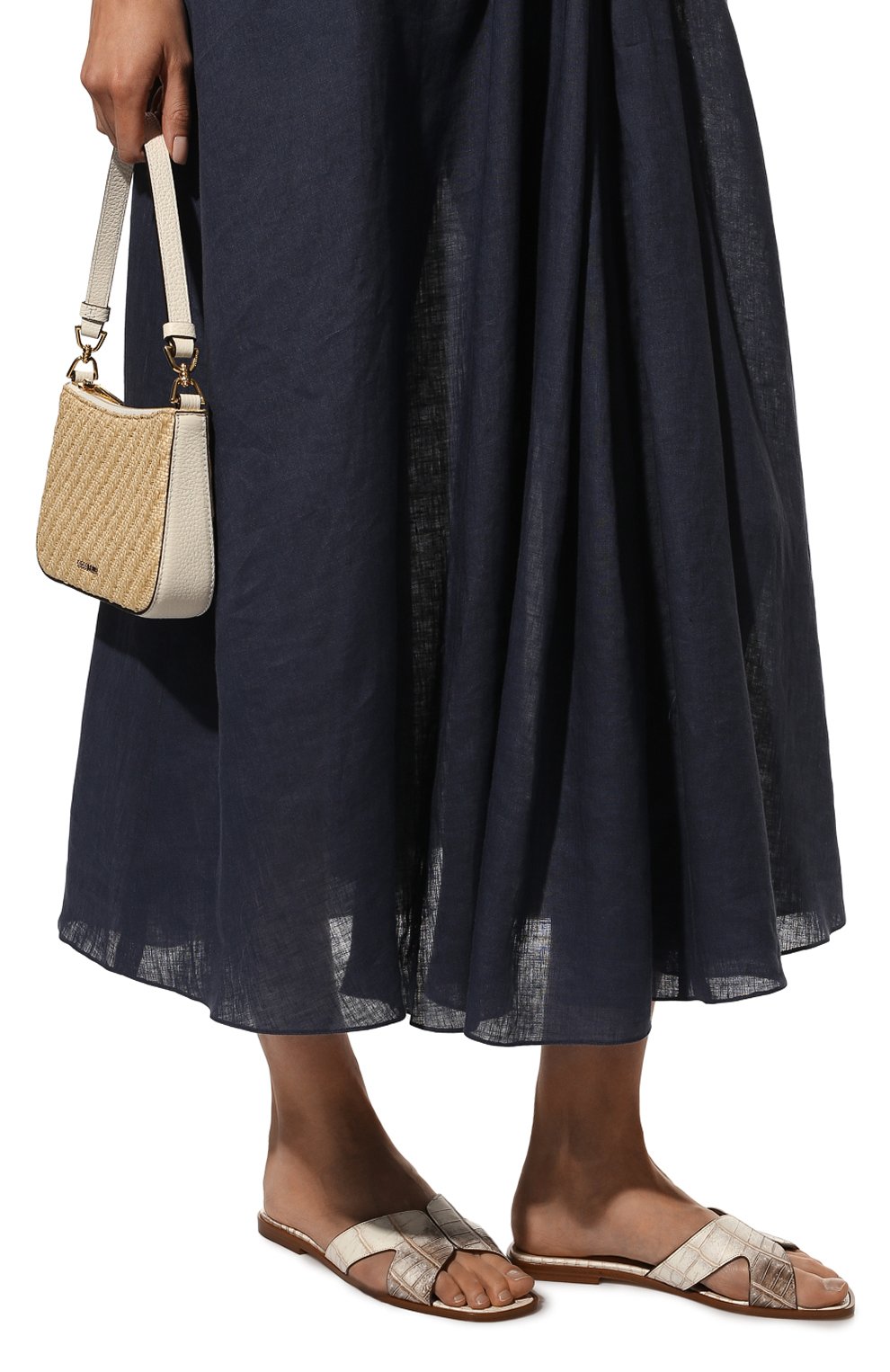 Шлепанцы из кожи крокодила RUBEUS MILANO, арт. RU14/С, фото 3