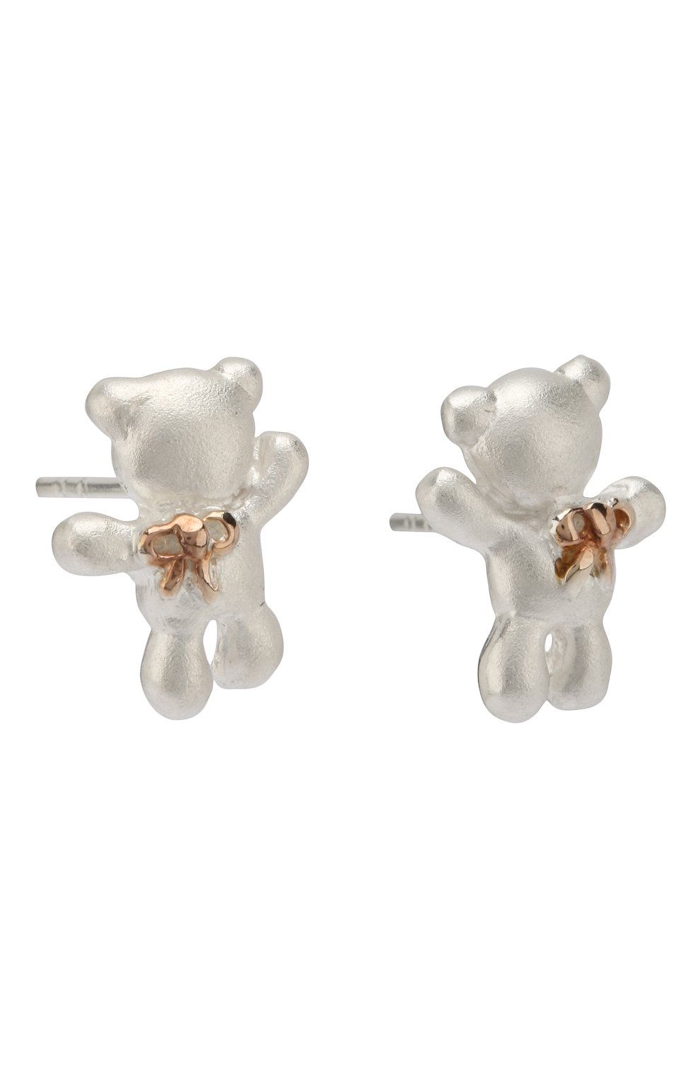 Серьги EXCLAIM серебряного цвета по цене 2490 руб., арт. SL041S2961E, фото 2 Серьги EXCLAIM, арт. SL041S2961E, фото 2