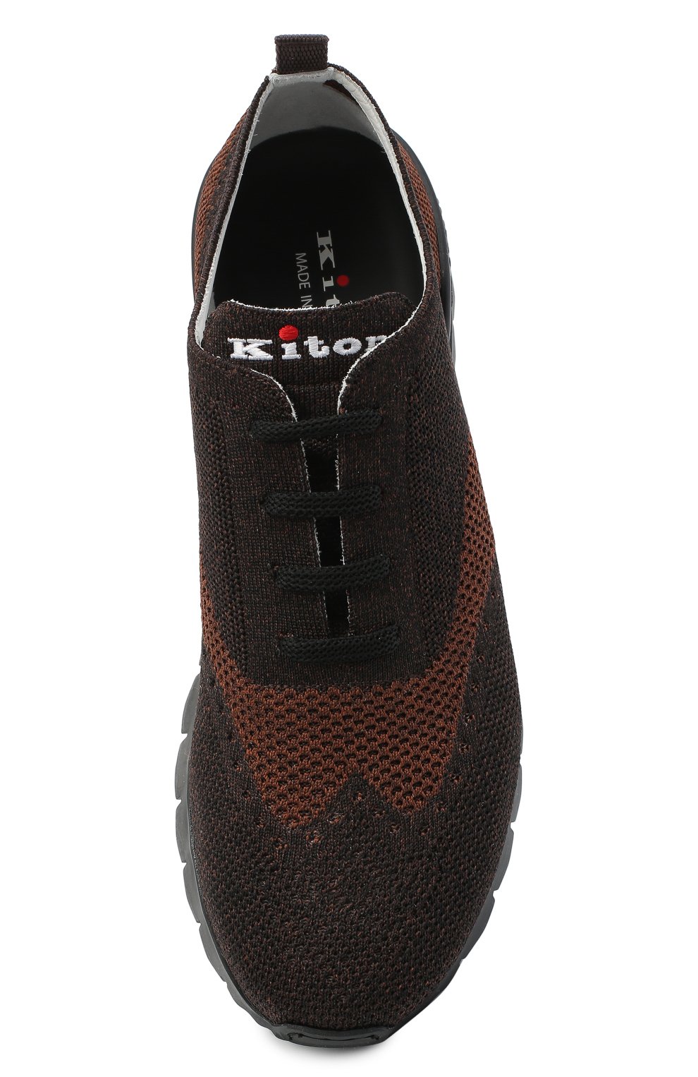 Текстильные кроссовки KITON, арт. USSCLASN00811, фото 5