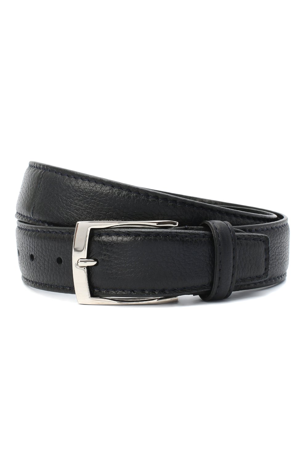 Кожаный ремень BARRETT темно-синего цвета по цене 27100 руб., арт. 81B536.11/CERV0 ASP0RTABILE, фото 1 Кожаный ремень BARRETT, арт. 81B536.11/CERV0 ASP0RTABILE, фото 1