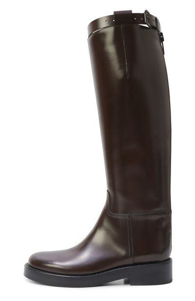 Кожаные сапоги stan ANN DEMEULEMEESTER, арт. B0010078/LT168, фото 4