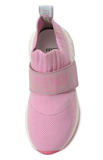 Текстильные кроссовки FENDI, арт. JMR457/A0LE/32-39, фото 4
