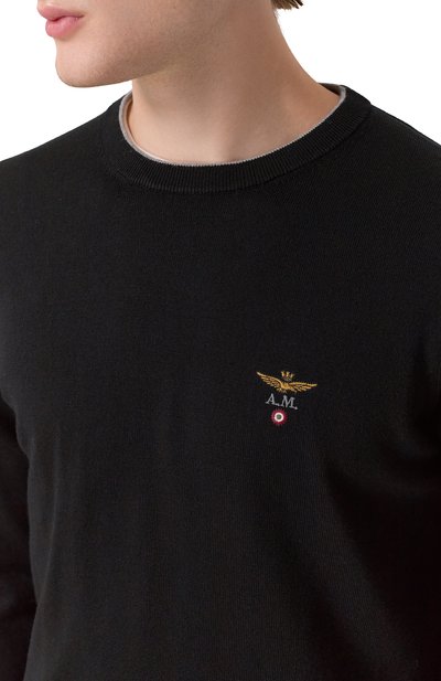 Шерстяной джемпер AERONAUTICA MILITARE, арт. MA1567UL00415, фото 5