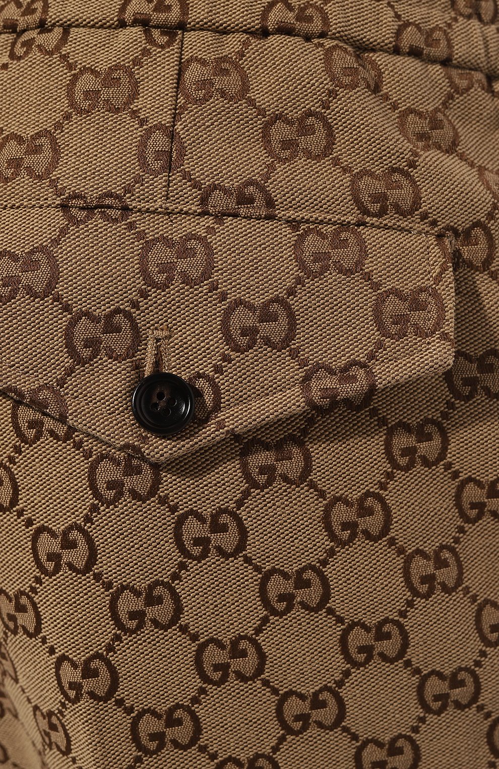 Хлопковые брюки GUCCI, арт. 569769 ZKU09, фото 5