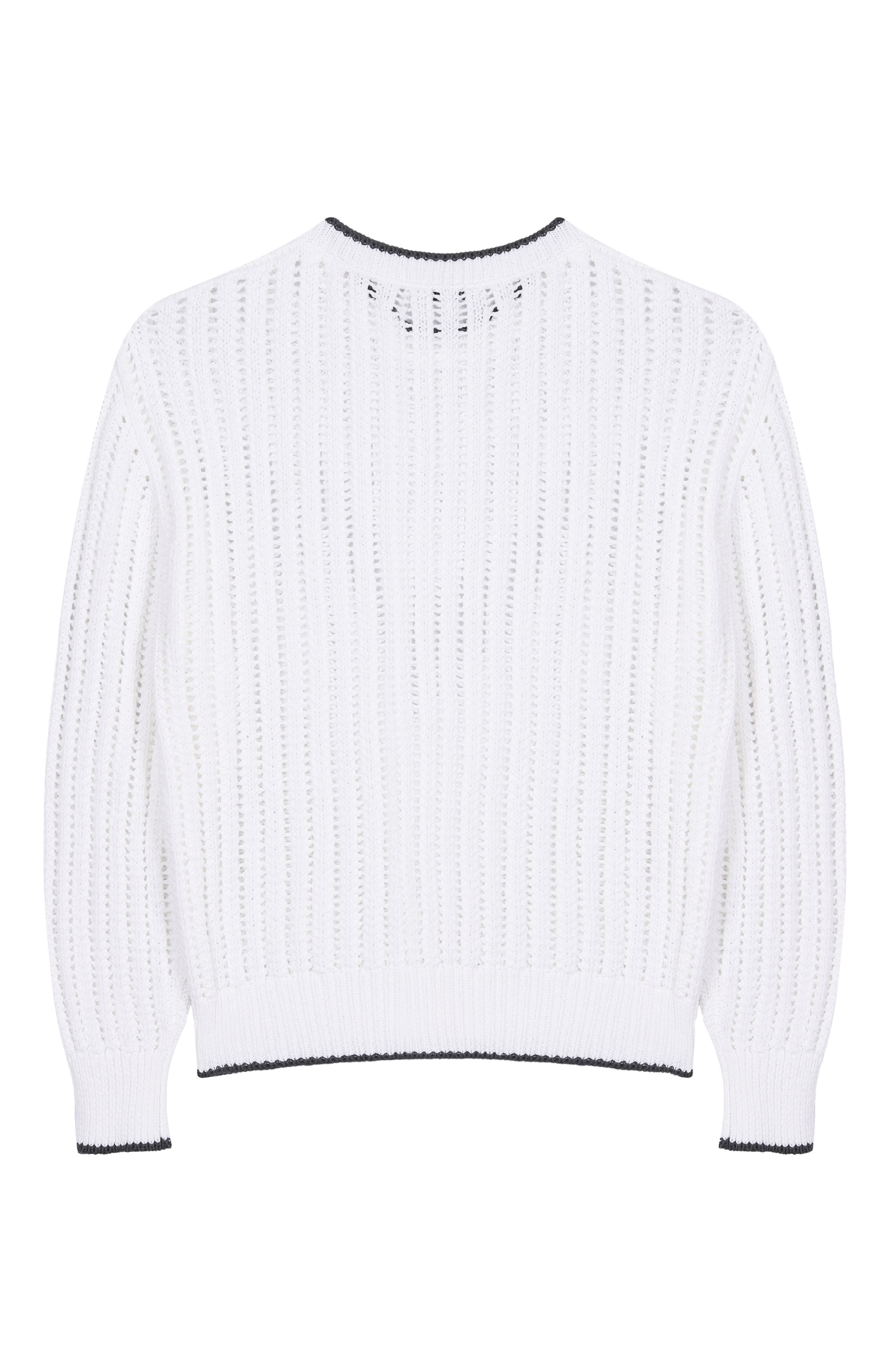 Хлопковый свитер BRUNELLO CUCINELLI, арт. BSBM52500C, фото 2