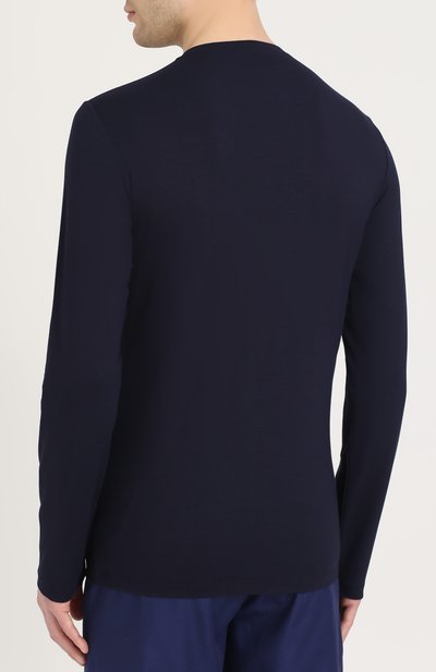 Лонгслив-хенли из хлопка и вискозы LA PERLA, арт. 0023223, фото 4