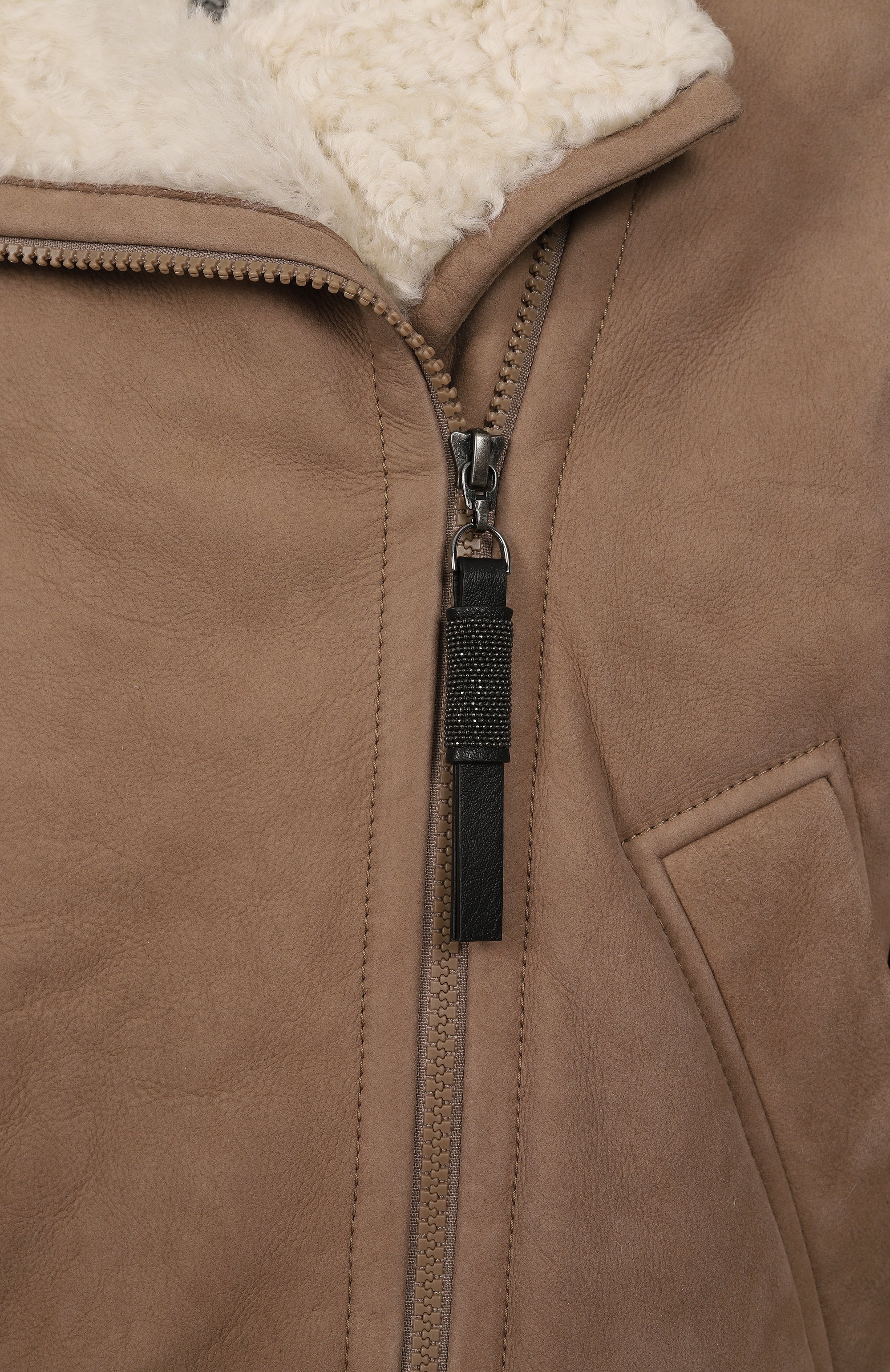 Дубленка из овчины BRUNELLO CUCINELLI, арт. MPMBP2743, фото 6