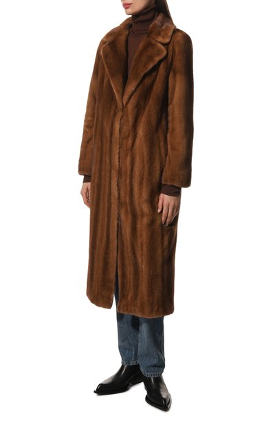 Шуба из меха норки GIULIA GURMAN, арт. CJ10240120G, фото 3