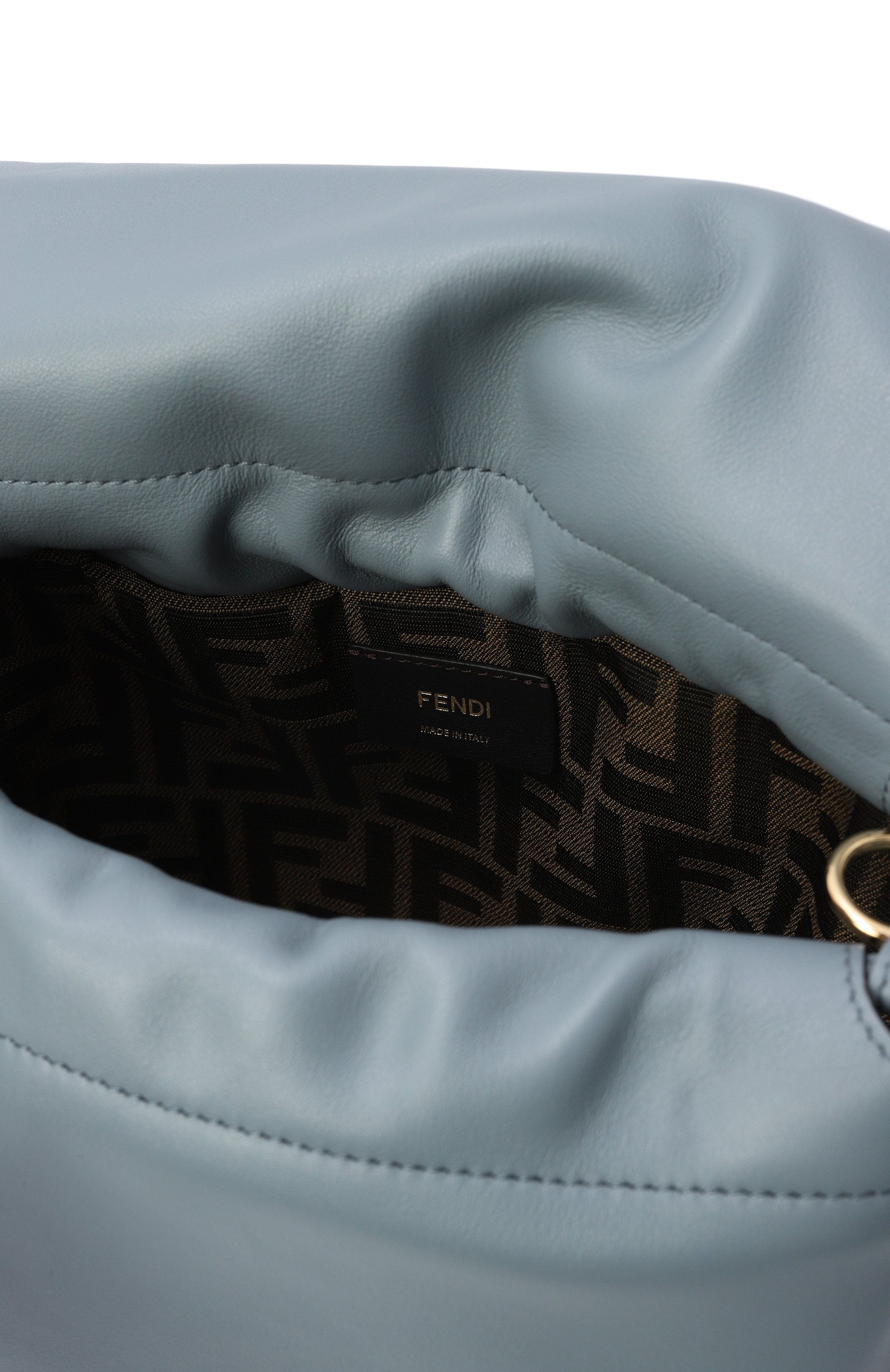 Рюкзак FENDI тёмно-голубого цвета по цене 369500 руб., арт. 8BZ057/AYJ1, фото 5 Рюкзак FENDI, арт. 8BZ057/AYJ1, фото 5