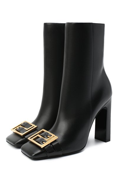 Женские кожаные ботильоны VERSACE, арт. DST434P/DVT2P