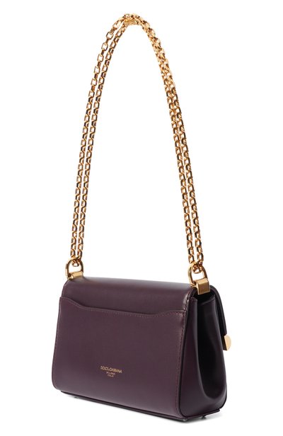 Сумка marlene mini DOLCE & GABBANA бордового цвета по цене 206000 руб., арт. BB7766/A3G19, фото 4 Сумка marlene mini DOLCE & GABBANA, арт. BB7766/A3G19, фото 4