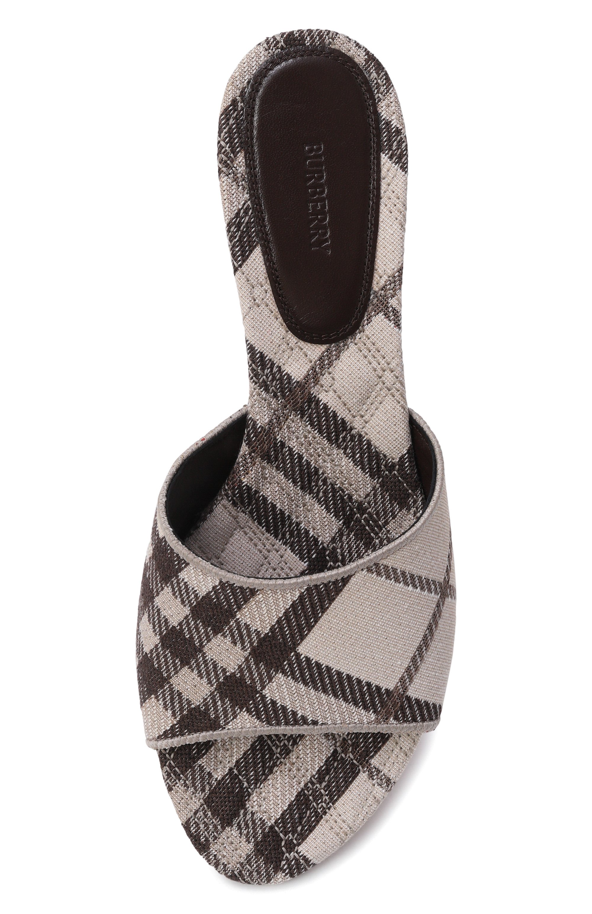 Текстильные мюли sloane 45 BURBERRY, арт. 8119517, фото 6