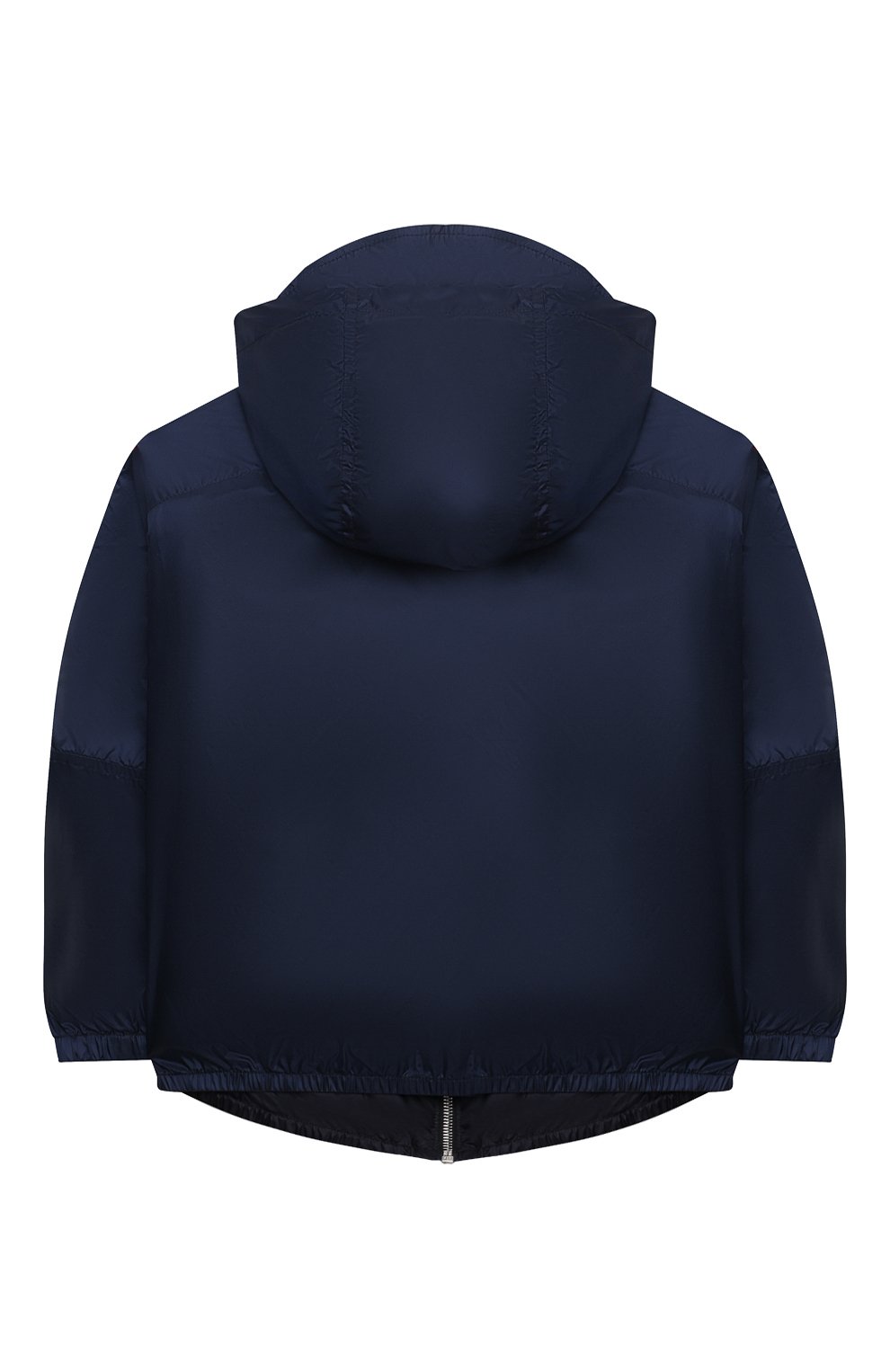 Ветровка с капюшоном EMPORIO ARMANI темно-синего цвета по цене 31100 руб., арт. 3K4BT5/1NLYZ, фото 2 Ветровка с капюшоном EMPORIO ARMANI, арт. 3K4BT5/1NLYZ, фото 2