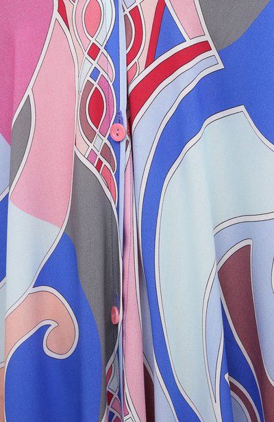Туника из вискозы EMILIO PUCCI разноцветного цвета по цене 84100 руб., арт. 1EWL30/1E785, фото 5 Туника из вискозы EMILIO PUCCI, арт. 1EWL30/1E785, фото 5