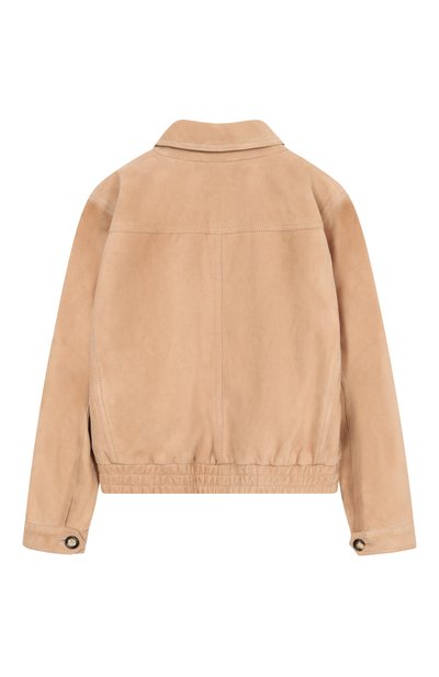 Замшевый бомбер BRUNELLO CUCINELLI, арт. BPCFNY141B, фото 2