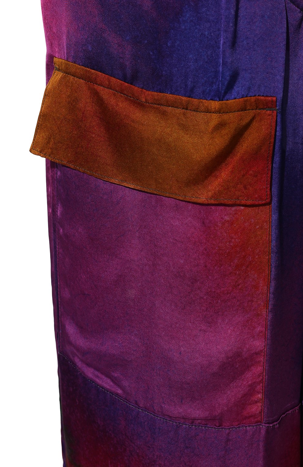 Брюки из вискозы DRIES VAN NOTEN разноцветного цвета по цене 74600 руб., арт. 221-010902-4097, фото 5 Брюки из вискозы DRIES VAN NOTEN, арт. 221-010902-4097, фото 5