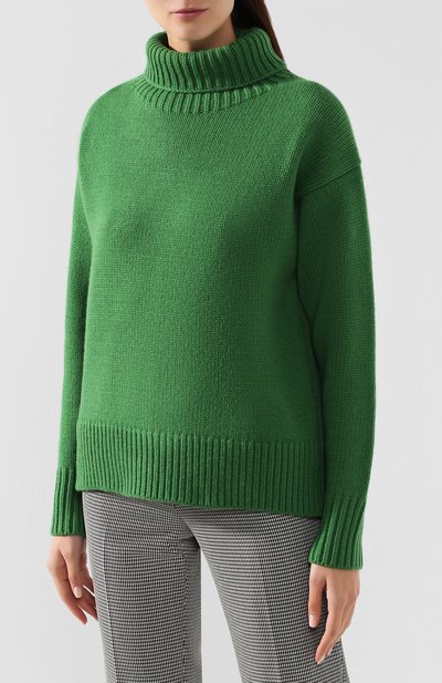 Шерстяной свитер RAG AND BONE зеленого цвета по цене 35900 руб., арт. WAS19FS0338X33, фото 3 Шерстяной свитер RAG AND BONE, арт. WAS19FS0338X33, фото 3