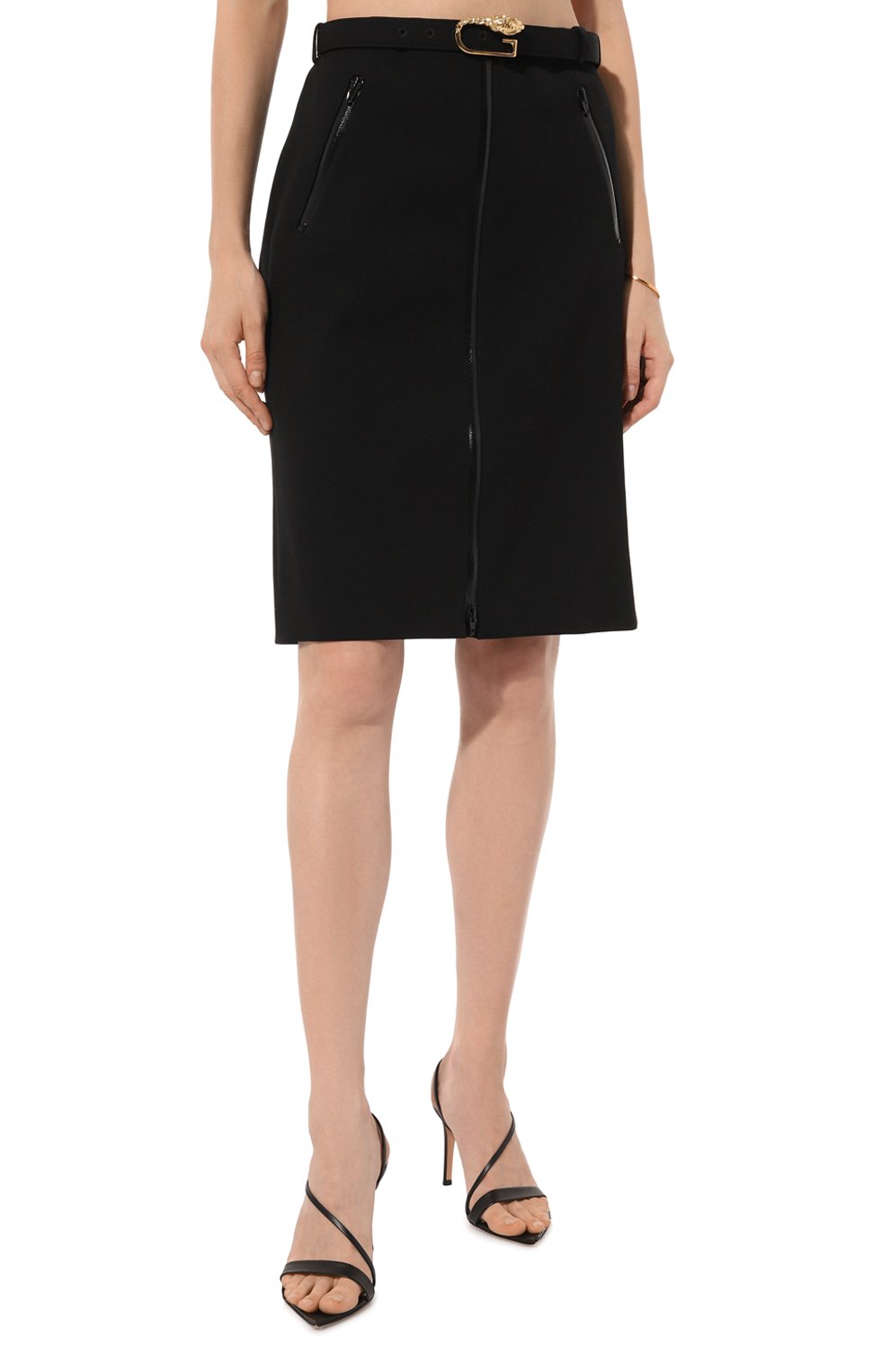 Шерстяная юбка GUCCI, арт. 761364/Z8BPC, фото 3