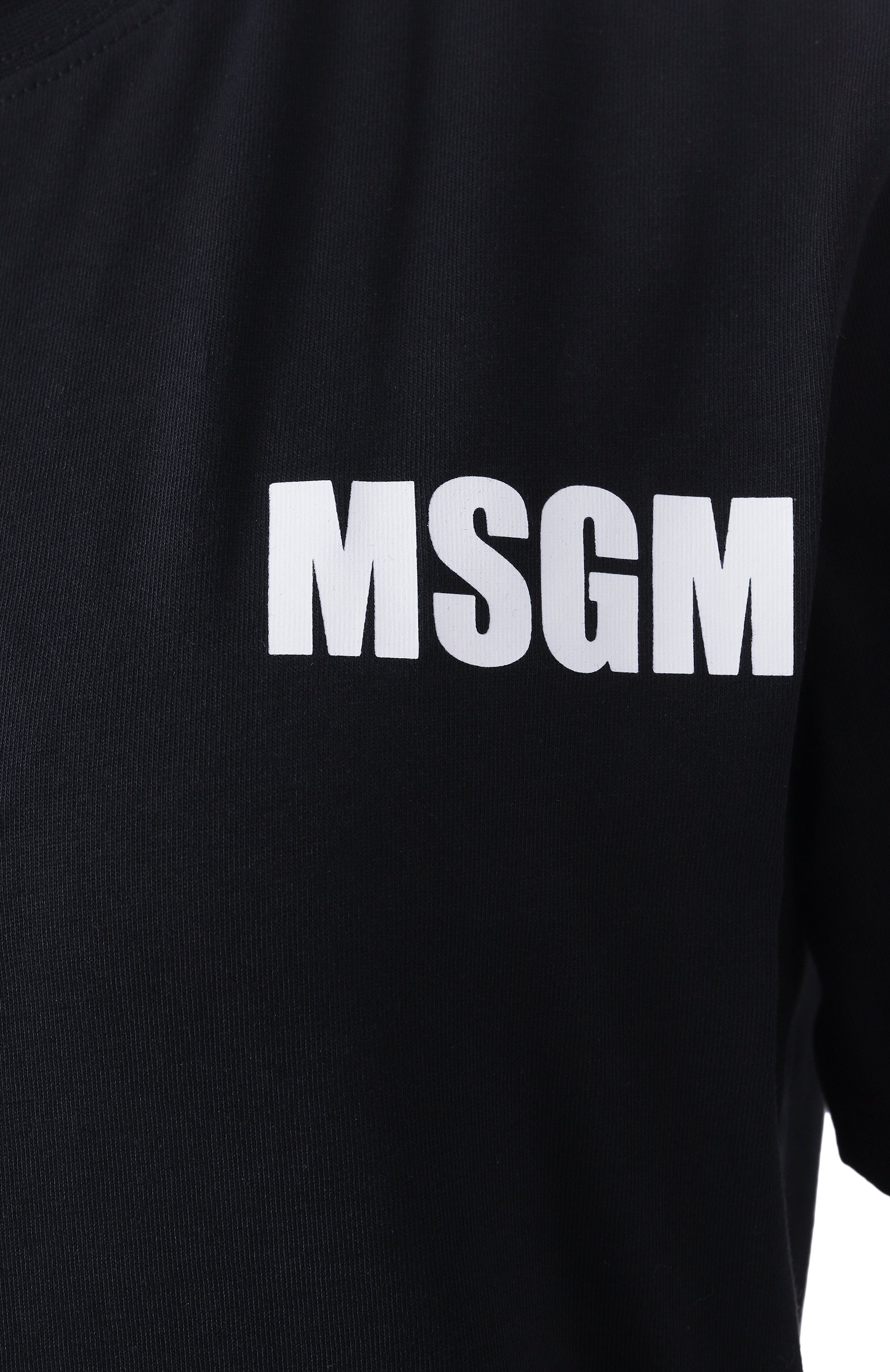 Хлопковая футболка MSGM, арт. 3441MDM104/237002, фото 6