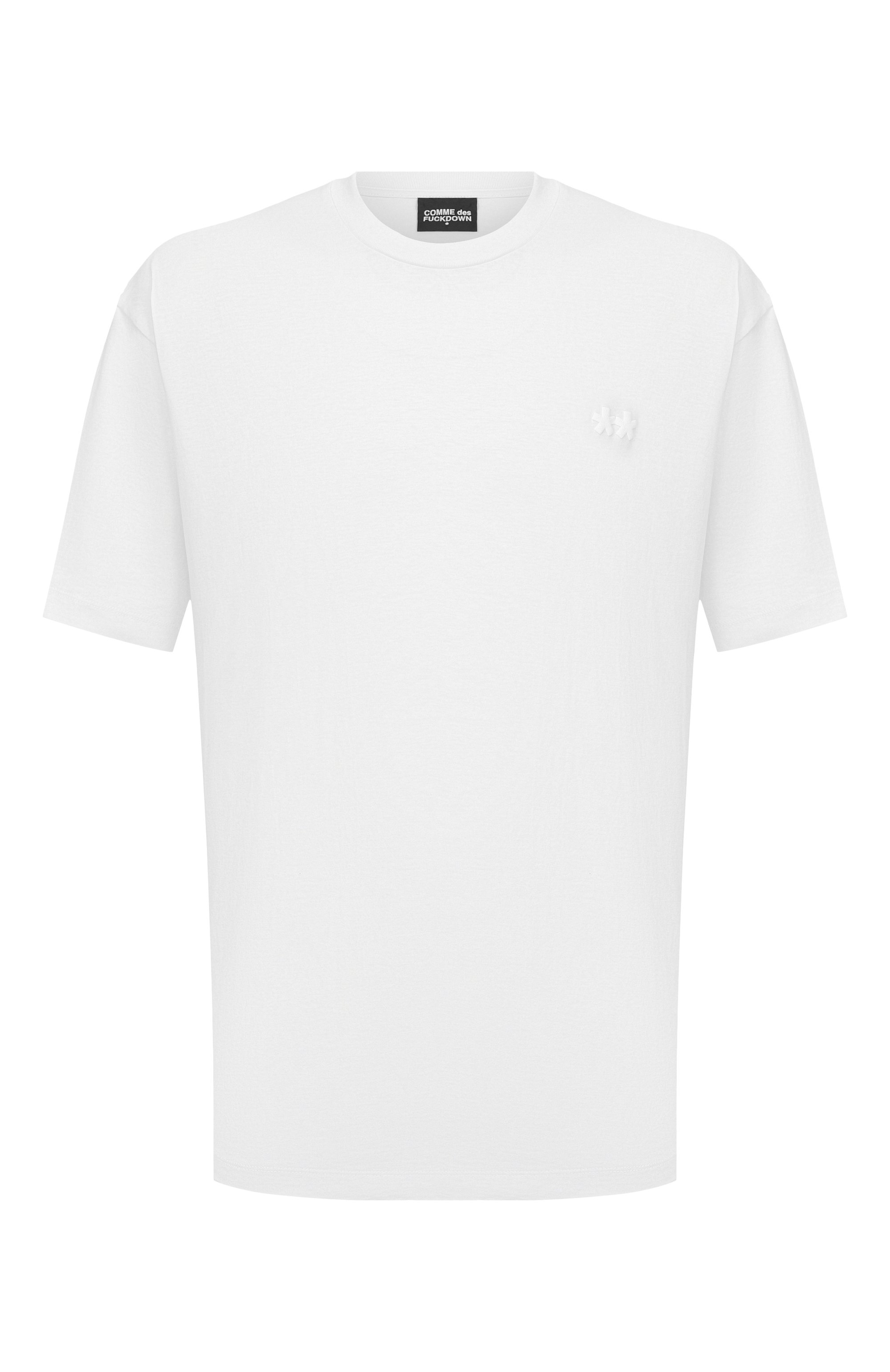 Хлопковая футболка COMME DES FUCKDOWN, арт. CFABM01733, фото 1