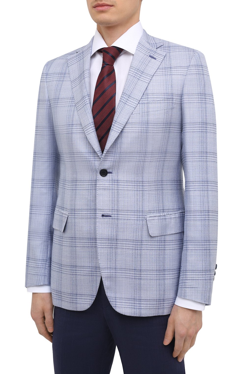 Пиджак из шерсти и шелка BRIONI, арт. RG0J00/P0A7H/BRUNIC0, фото 3