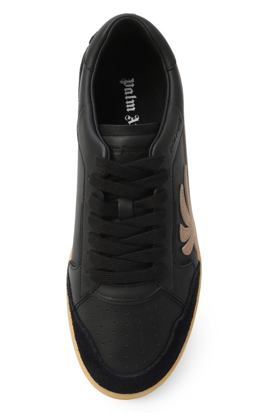Кожаные кеды New Palm 1 Palm Angels PMIA099F25LEA001 Чёрный  PMIA099F25LEA001 Фото 6