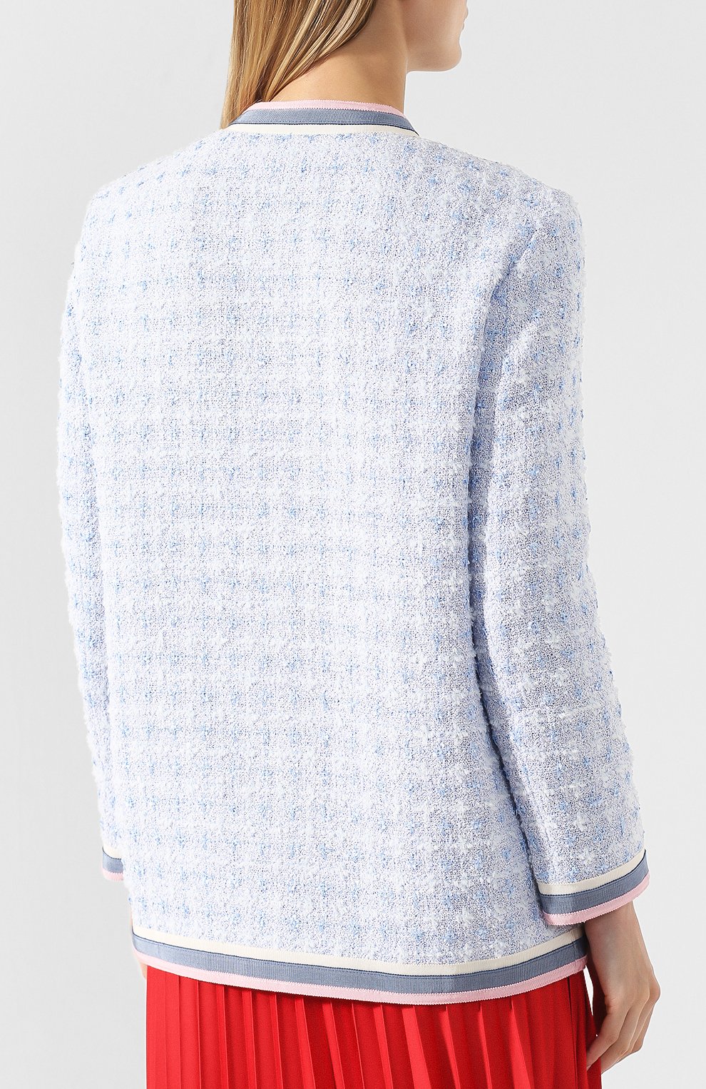 Твидовый жакет GUCCI, арт. 545468/ZAALC, фото 4