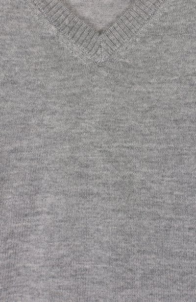 Шерстяной пуловер с контрастными манжетами GUCCI, арт. 418774/X1284, фото 3