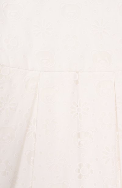 Платье MOSCHINO молочного цвета по цене 32950 руб., арт. HDV0G2/LZB15/10-14, фото 3 Платье MOSCHINO, арт. HDV0G2/LZB15/10-14, фото 3