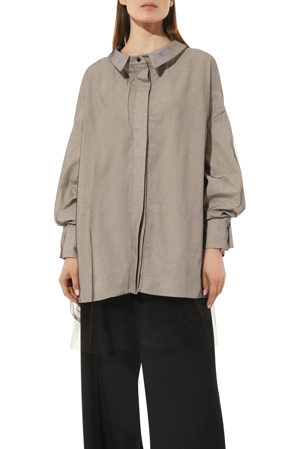 Рубашка из хлопка и льна MIDGARD PARIS, арт. C1602, фото 3