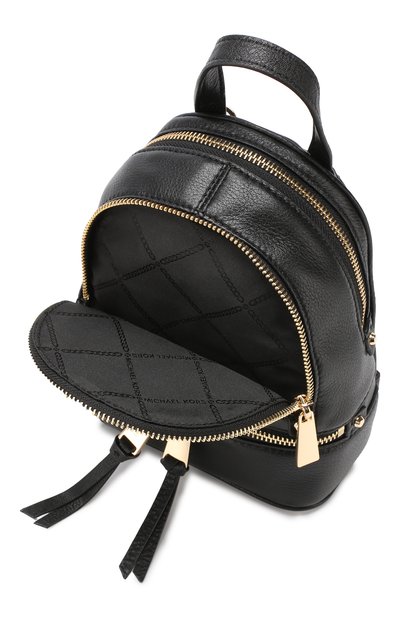 Кожаный рюкзак rhea zip xs MICHAEL MICHAEL KORS, арт. 30T6GEZB1L, фото 4