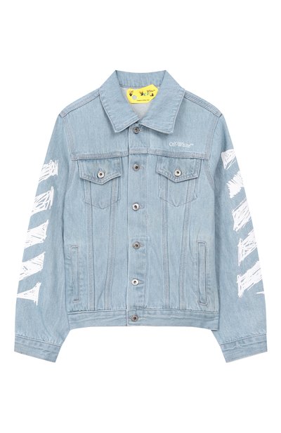 Джинсовая куртка OFF-WHITE, арт. 0BYE001S26DEN001