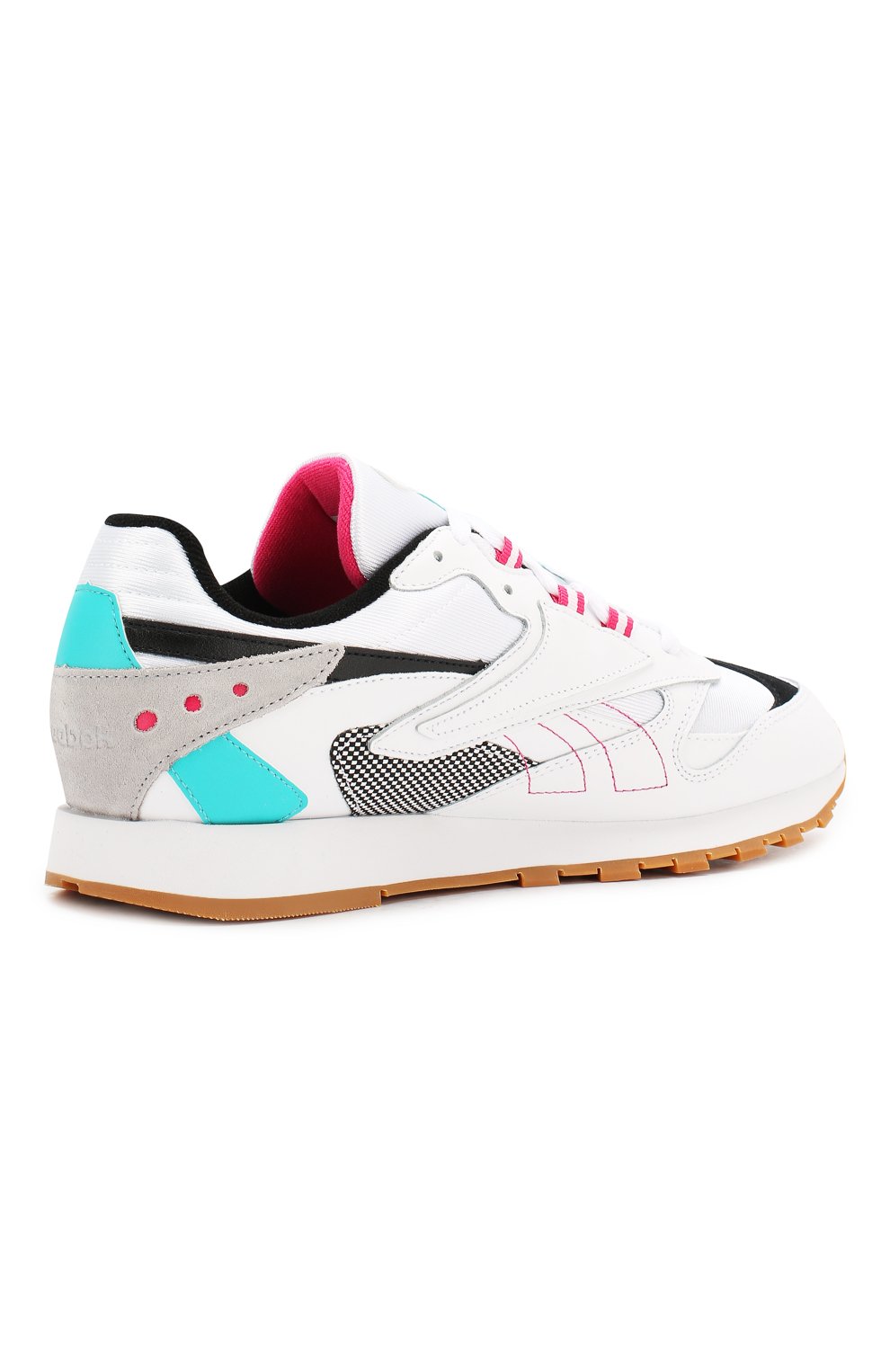 Комбинированные кроссовки classic leather ati 90s REEBOK, арт. DV5373, фото 4