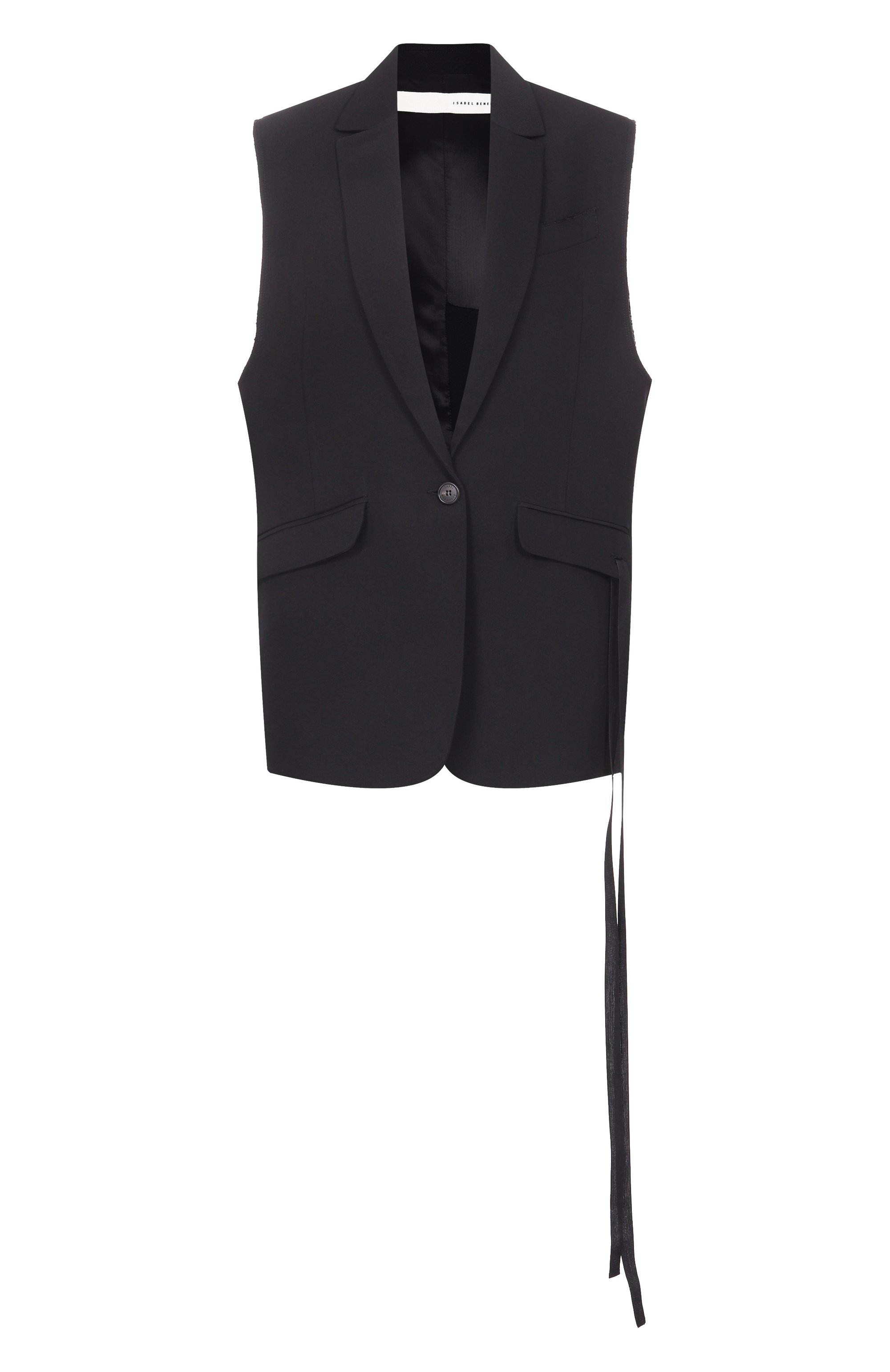 Жилет из шерсти и лиоцелла ISABEL BENENATO, арт. DW620S26, фото 1