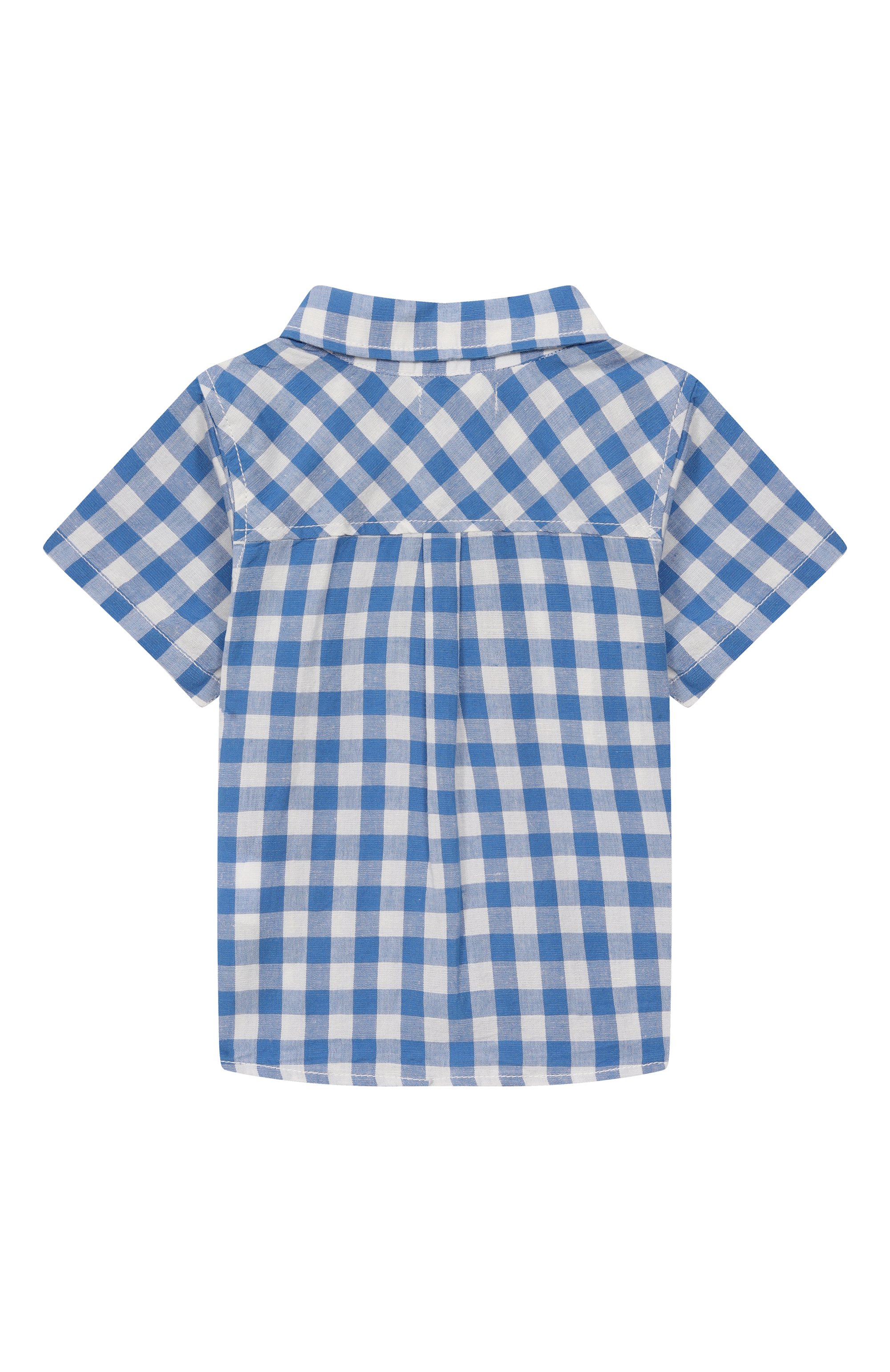 Рубашка из хлопка и льна BABYBU, арт. BI-B1026S235, фото 2