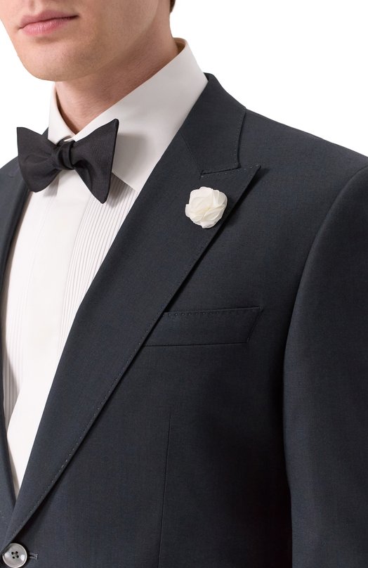 Пиджак из шерсти и вискозы BOSS 50557512 Зелёный  50557512 Фото 5