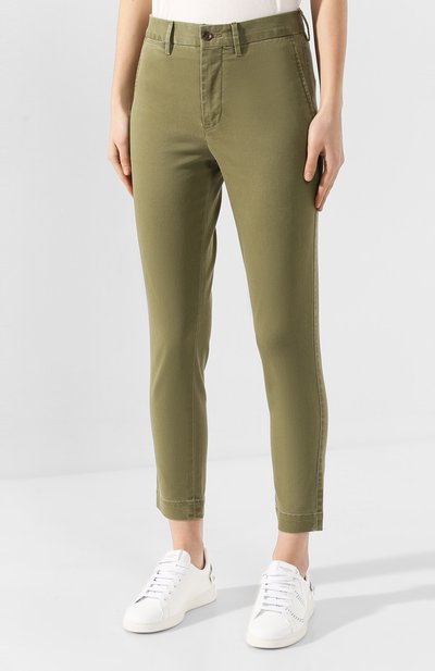 Хлопковые брюки POLO RALPH LAUREN, арт. 211790738, фото 3