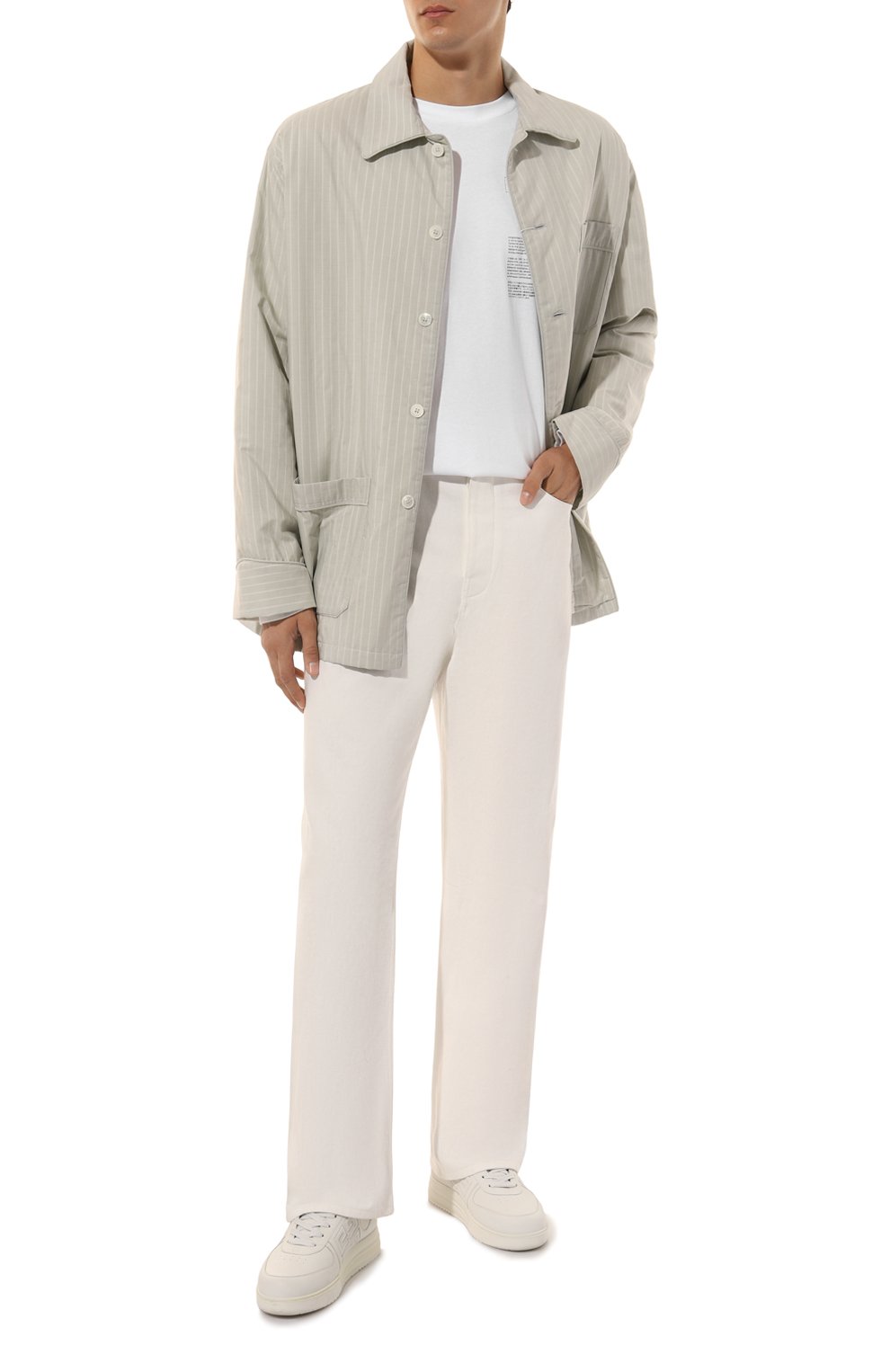 Хлопковый лонгслив MM6, арт. SH0GC0028/S24312, фото 2