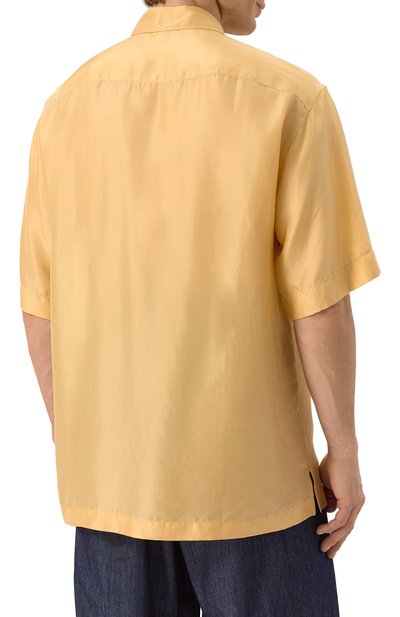 Шелковая рубашка DRIES VAN NOTEN, арт. 251-020706-1198, фото 4