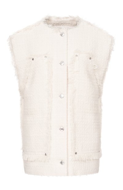 Женский жилет из хлопка и вискозы MSGM, арт. 4041MDW02/267111