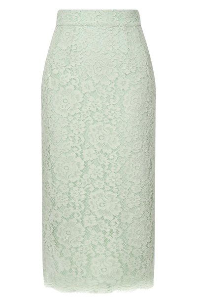 Женская юбка из хлопка и вискозы DOLCE & GABBANA, арт. F4B7IT/HLMEA