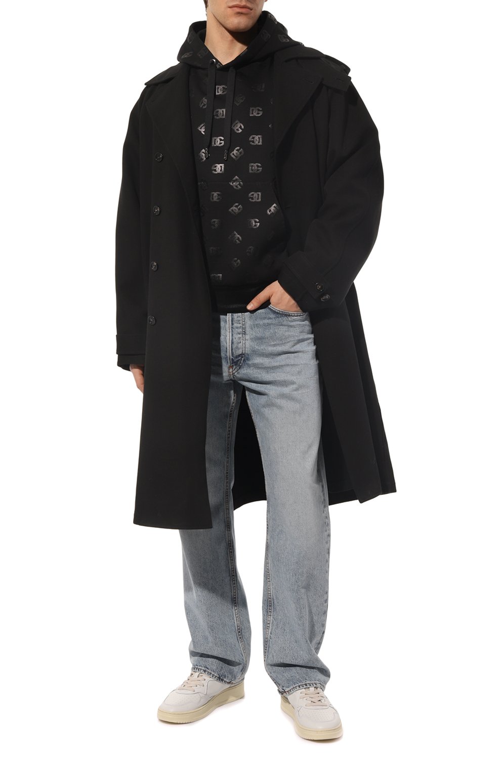 Хлопковое худи DOLCE & GABBANA, арт. G9ZT1T/FU7DU, фото 2