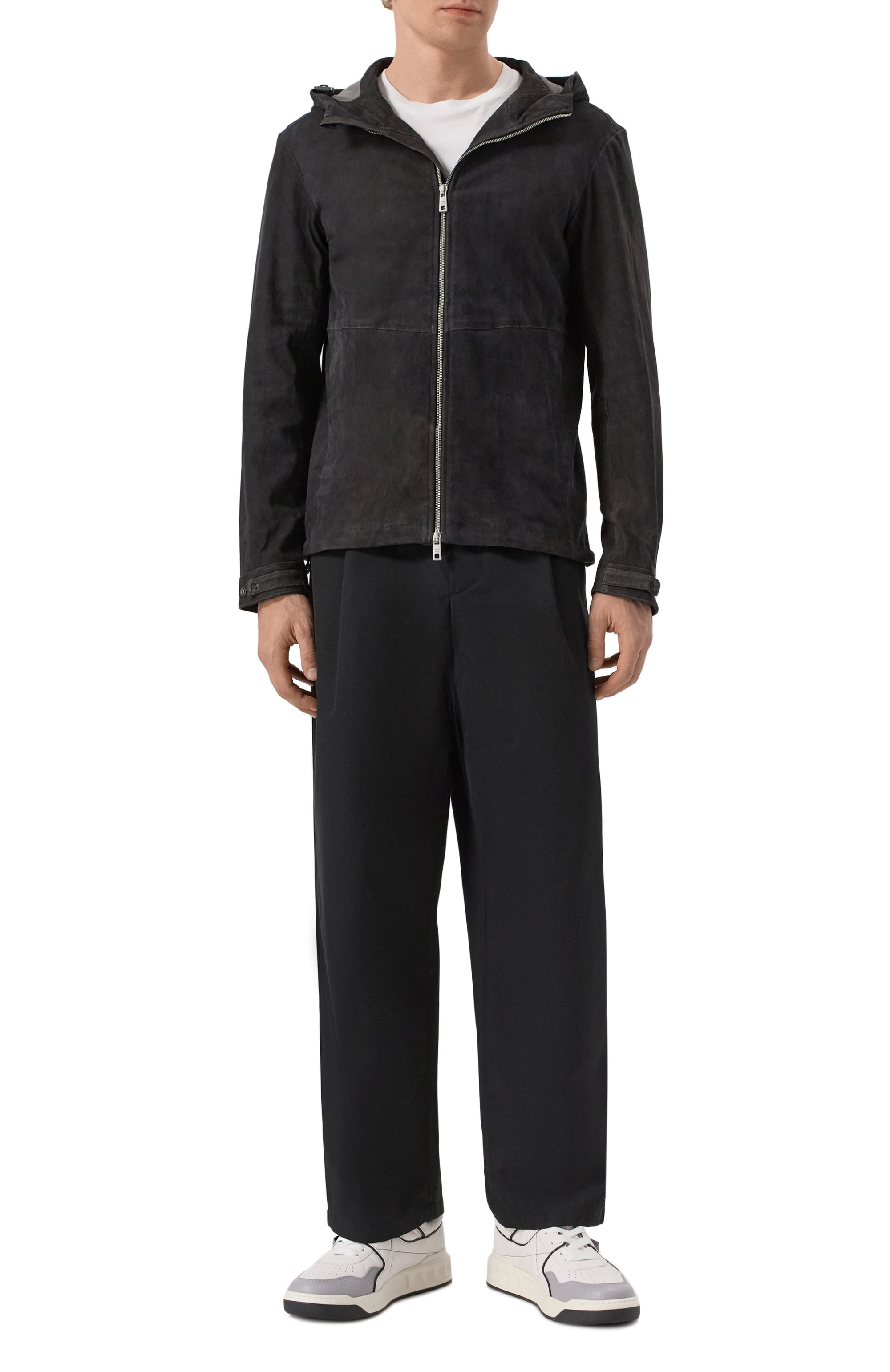 Замшевая куртка GIORGIO BRATO, арт. GU25S9005NAPSTM, фото 2