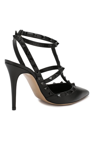Кожаные туфли rockstud VALENTINO, арт. SW2S0393/VB8, фото 4