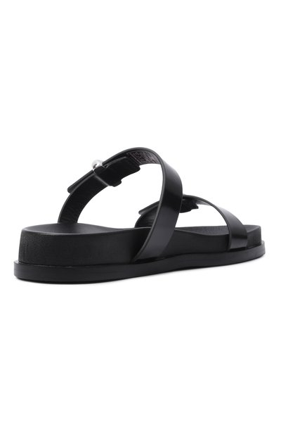 Кожаные шлепанцы EMPORIO ARMANI, арт. EW004050/AF21961, ф ото 5